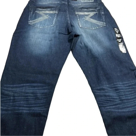 Rock & Republic,Jeans,Men 34x32 straight,faded,blue NWT,biker,moto comfy - Picture 8 of 13